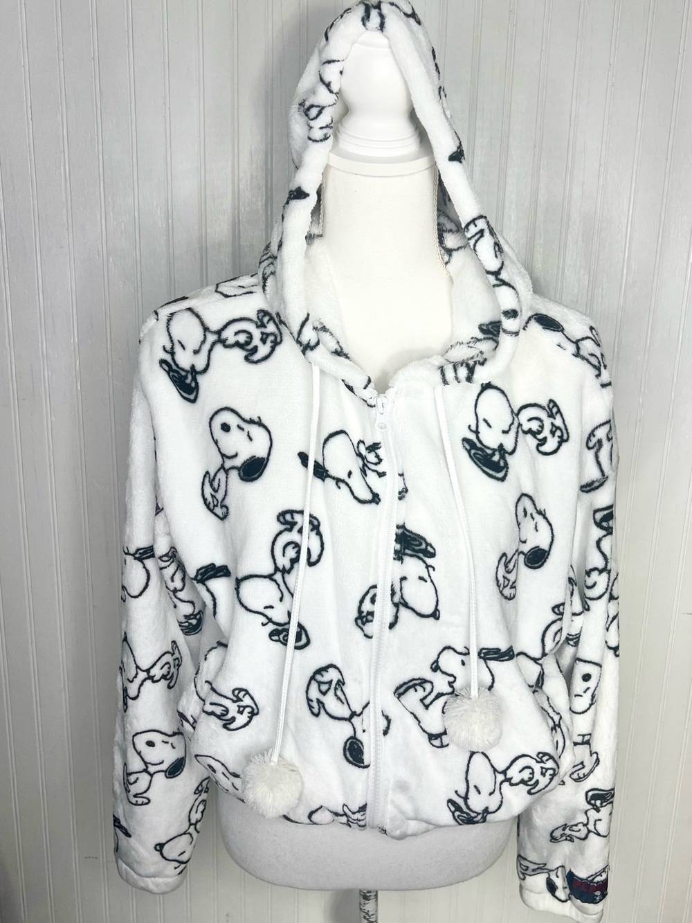 Peanuts Snoopy Fleece Hooded Jacket